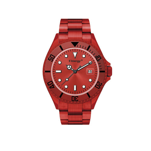 Reloj Aluminium Rojo